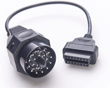 Load image into Gallery viewer, 20PIN OBD1 to 16PIN OBD2 Connector Adapter Cable for BMW E31 E32 E34 E36
